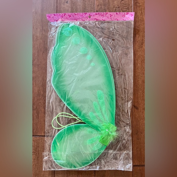 Fairy Wings Lime Green & Pink - Picture 5 of 6